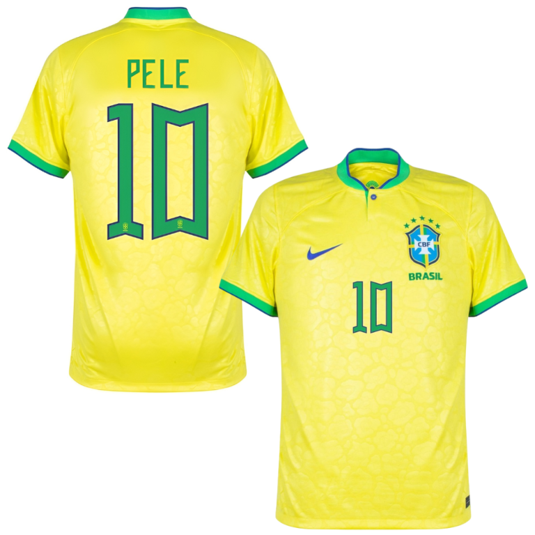 MAILLOT PELÉ BRESIL DOMICILE 2022 2023