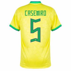 BRAZIL HOME JERSEY WORLD CUP 2022 CASEMIRO (2)
