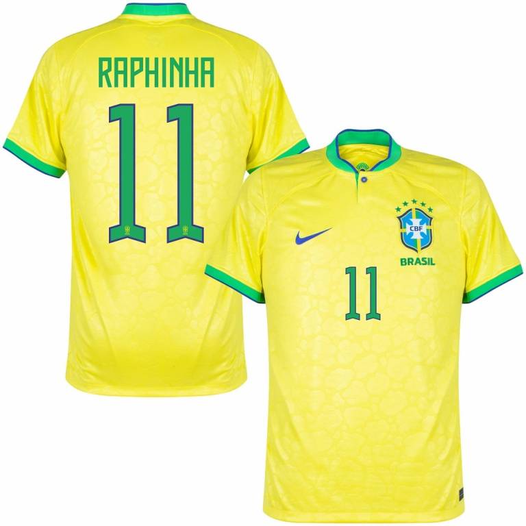 BRAZIL HOME JERSEY WORLD CUP 2022 RAPHINHA (1)