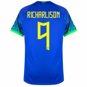 BRAZIL AWAY WORLD CUP 2022 RICHARLISON JERSEY (2)