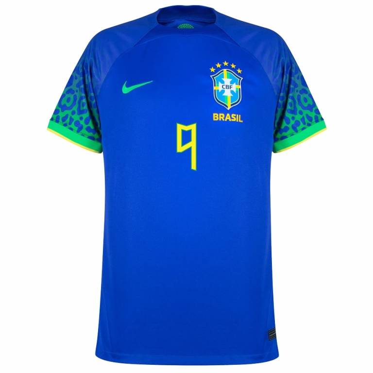 BRAZIL AWAY WORLD CUP 2022 RICHARLISON JERSEY (3)