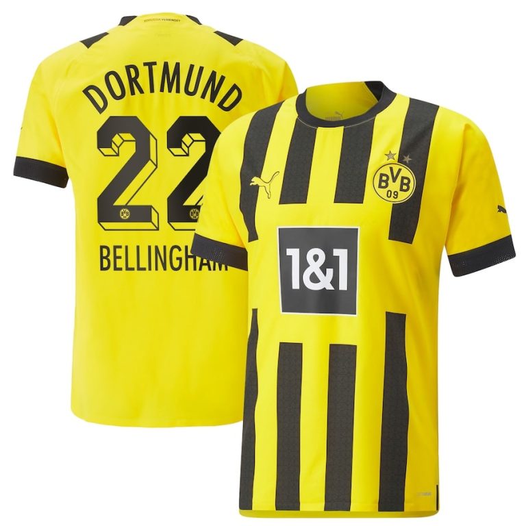 BVB DORTMUND HOME JERSEY 2022 2023 BELLINGHAM (1)