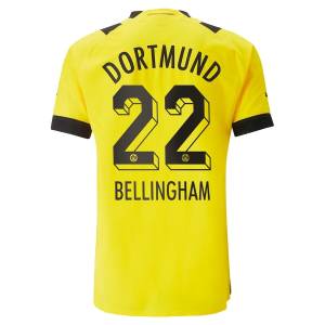 MAILLOT BVB DORTMUND DOMICILE 2022 2023 BELLINGHAM (2)