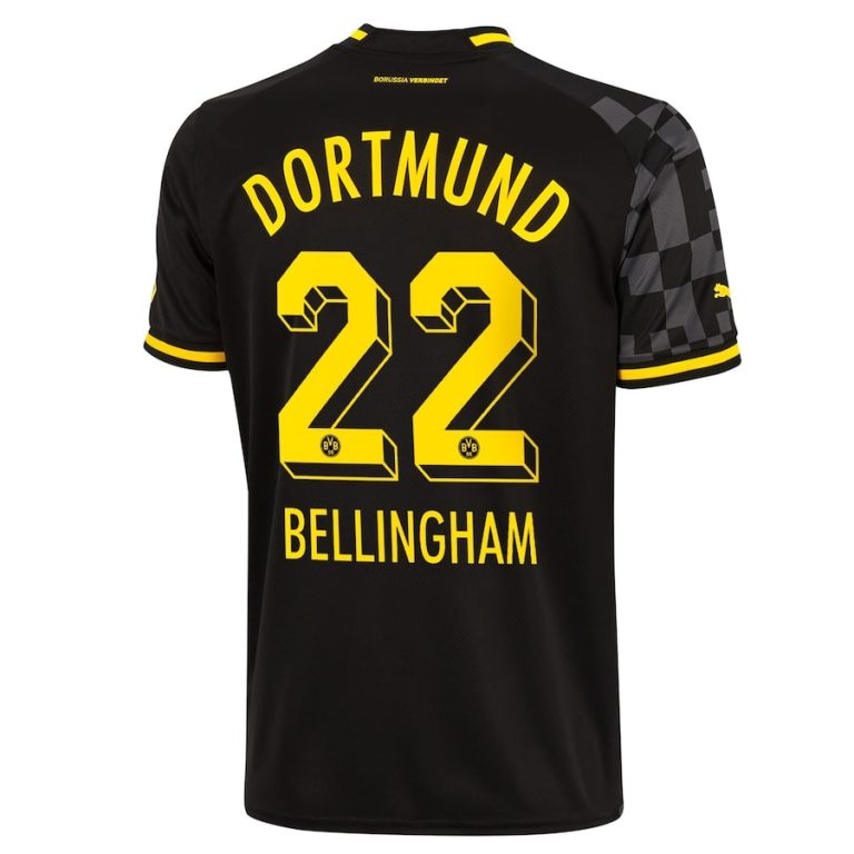 BVB DORTMUND Away JERSEY 2022 2023 BELLINGHAM (2)