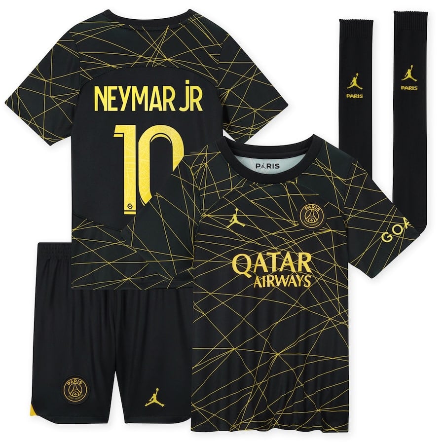 2018/19 Jordan Neymar Jr PSG 4th Jersey - SoccerPro