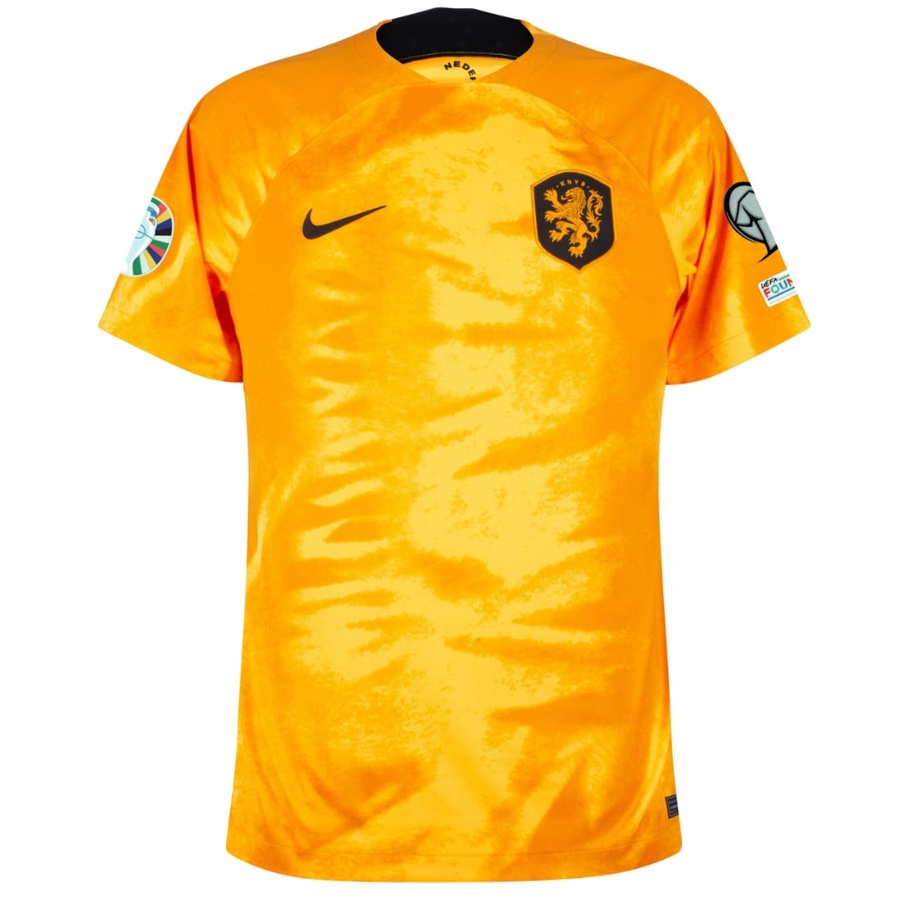 MAILLOT PAYS BAS DOMICILE EURO 2024 QUALIFICATIONS (1)