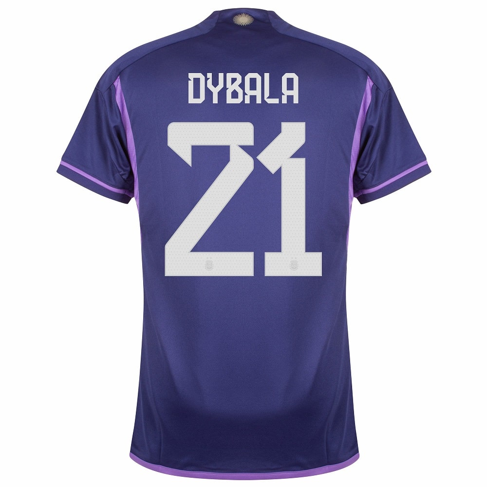 MAILLOT ARGENTINE 3 ETOILES EXTERIEUR 2022 2023 DYBALA (2)