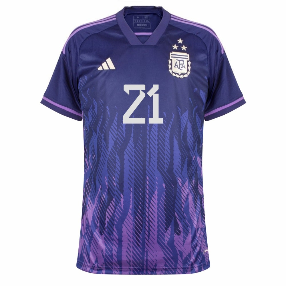 MAILLOT ARGENTINE 3 ETOILES EXTERIEUR 2022 2023 DYBALA (3)