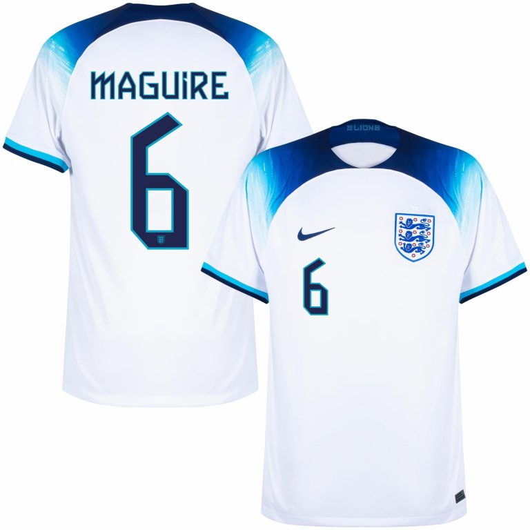 MAGUIRE 2022 WORLD CUP ENGLAND HOME SHIRT (1)