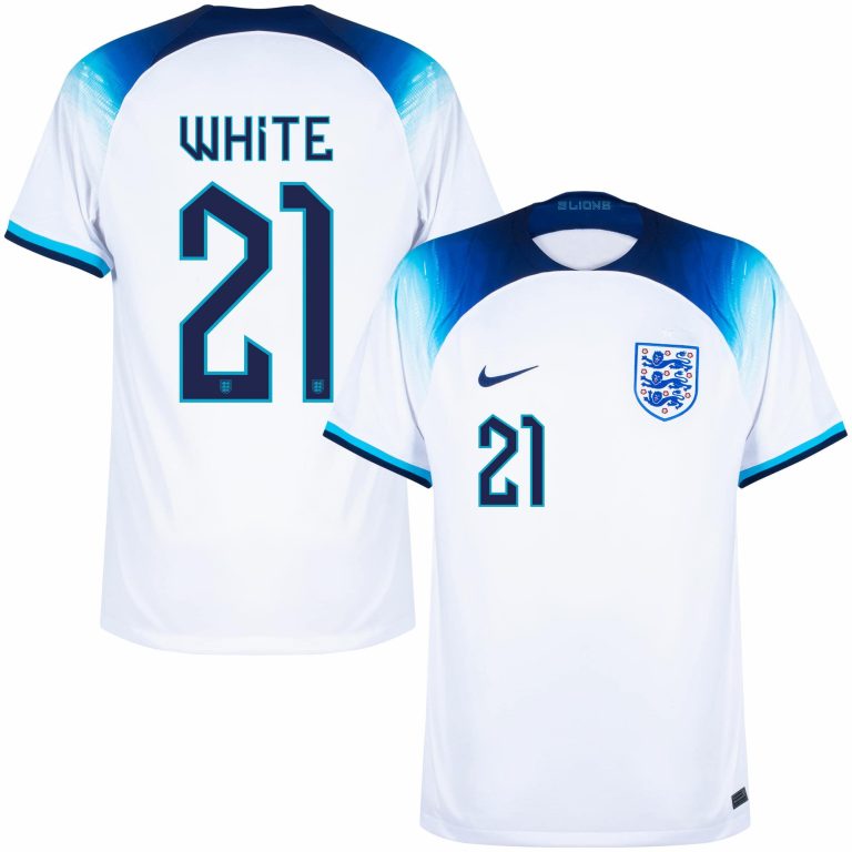 ENGLAND HOME SHIRT WORLD CUP 2022 WHITE (1)