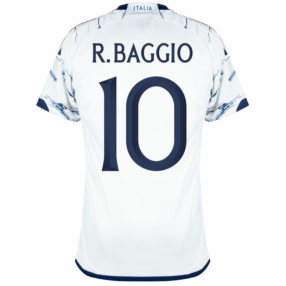 MAILLOT ITALIE EXTERIEUR 2023 2024 R.BAGGIO (2)