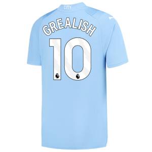 2023 2024 GREALISH MANCHESTER CITY HOME CHILDREN'S KIT JERSEY (1)