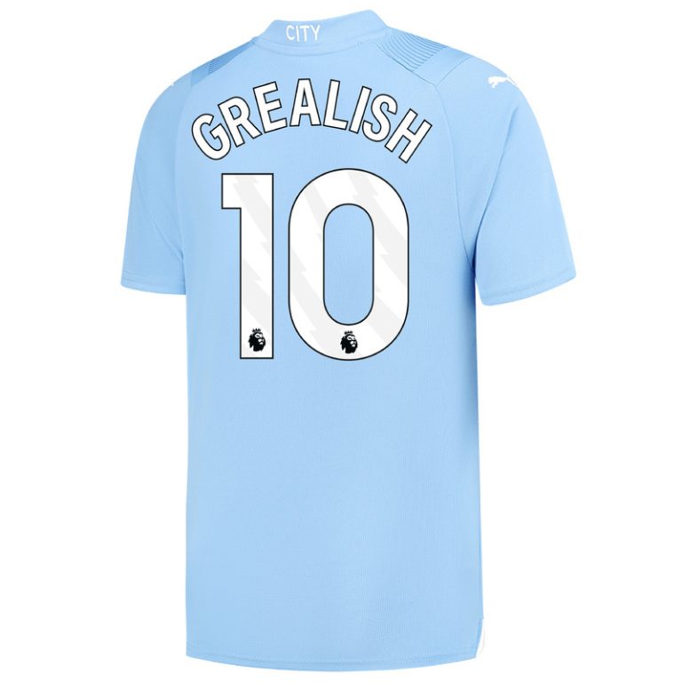 2023 2024 GREALISH MANCHESTER CITY HOME CHILDREN'S KIT JERSEY (1)