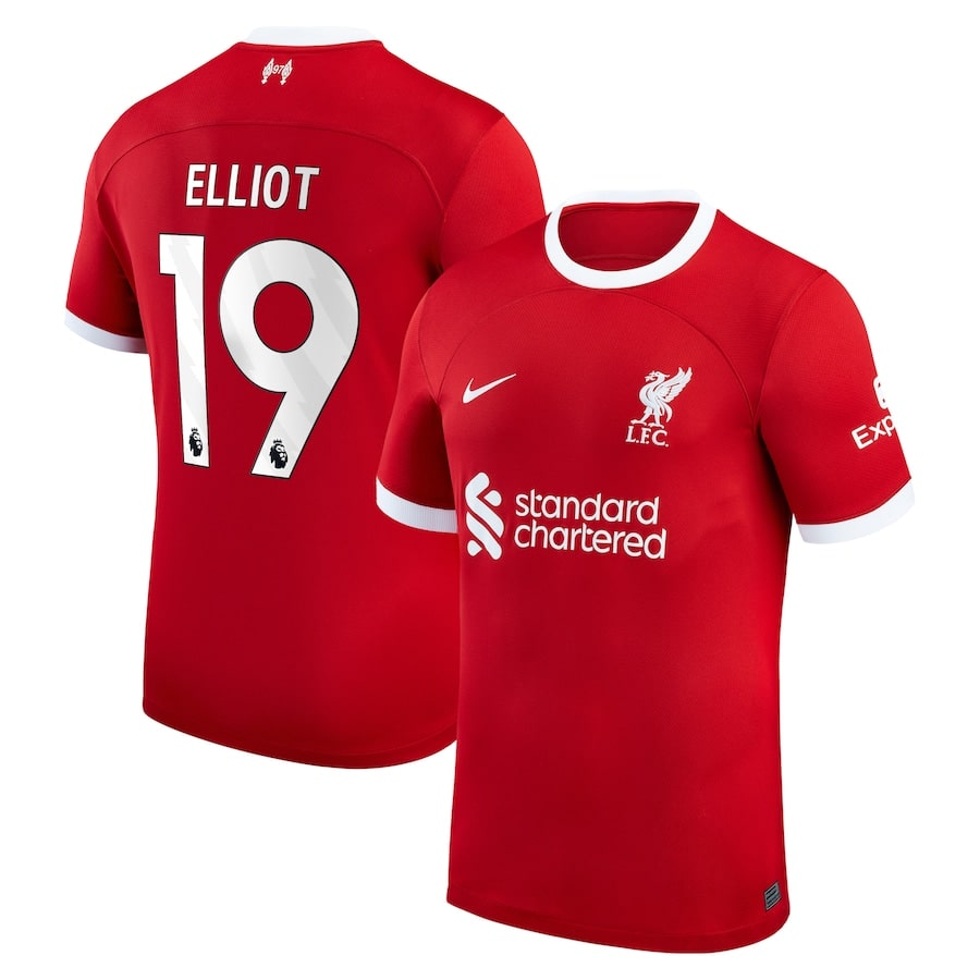 LIVERPOOL HOME JERSEY 2023 2024 ELLIOT | Football Soccer Pro