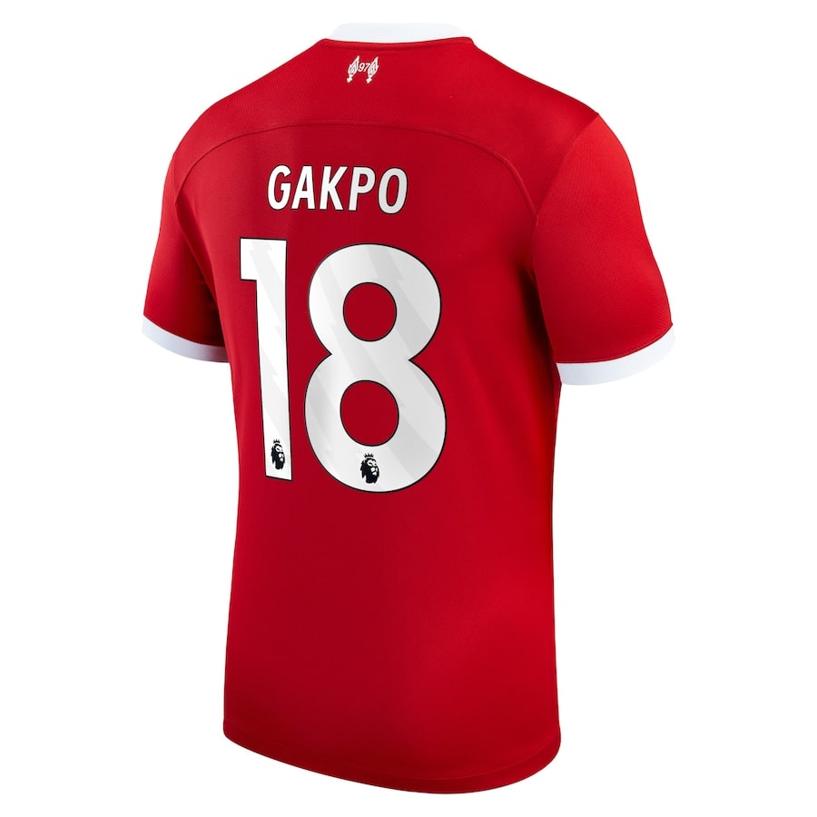 MAILLOT LIVERPOOL DOMICILE 2023 2024 GAKPO (2)