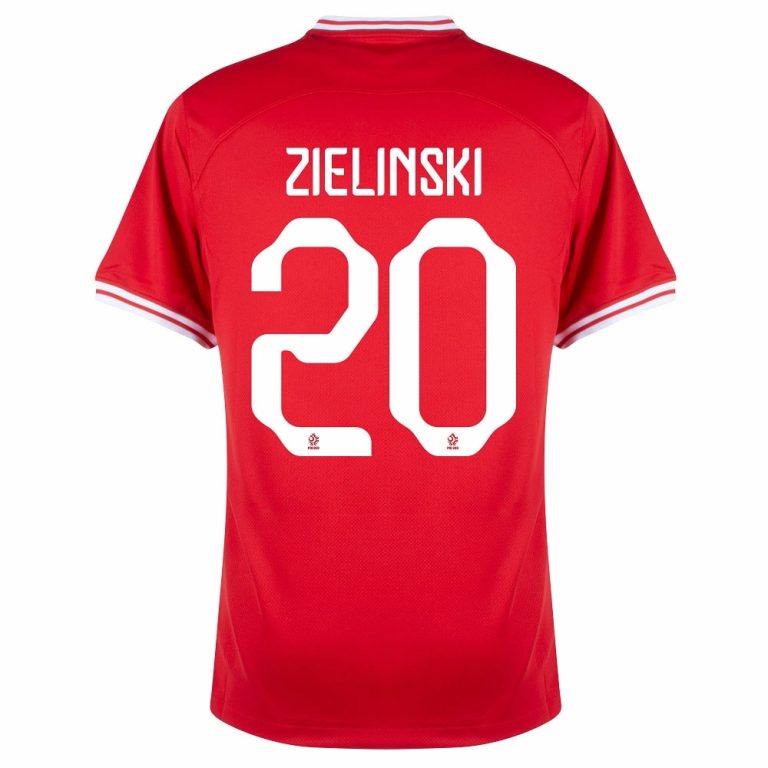 POLAND AWAY WORLD CUP 2022 ZIELINSKI JERSEY (2)