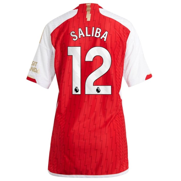 Arsenal Home Shirt 2023 2024 Women Saliba (2)