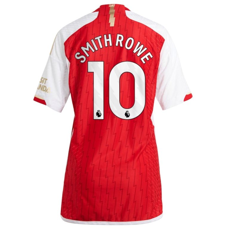 Maillot Arsenal Domicile 2023 2024 Femme Smith Rowe (2)