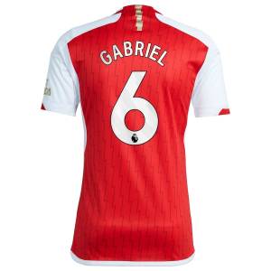 Arsenal Home Shirt 2023 2024 Gabriel (2)