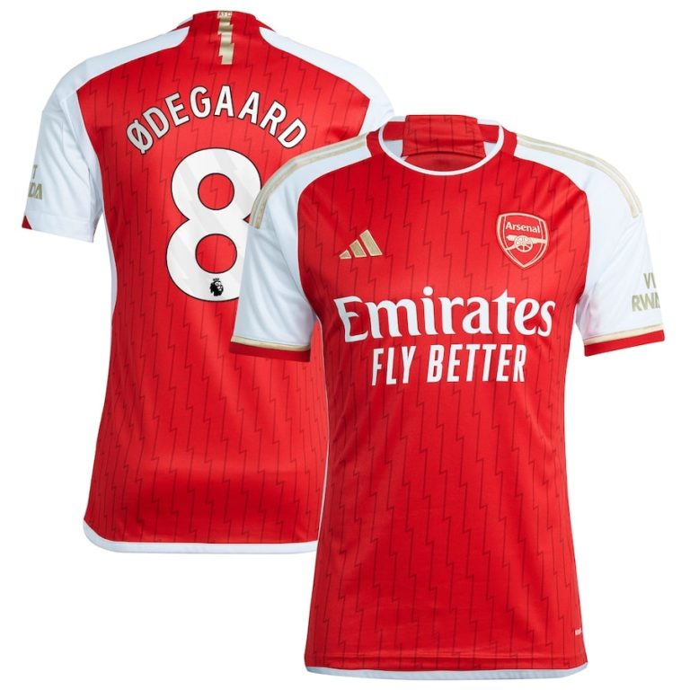 Arsenal Home Shirt 2023 2024 Odegaard (1)