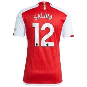 Arsenal Home Shirt 2023 2024 Saliba (2)