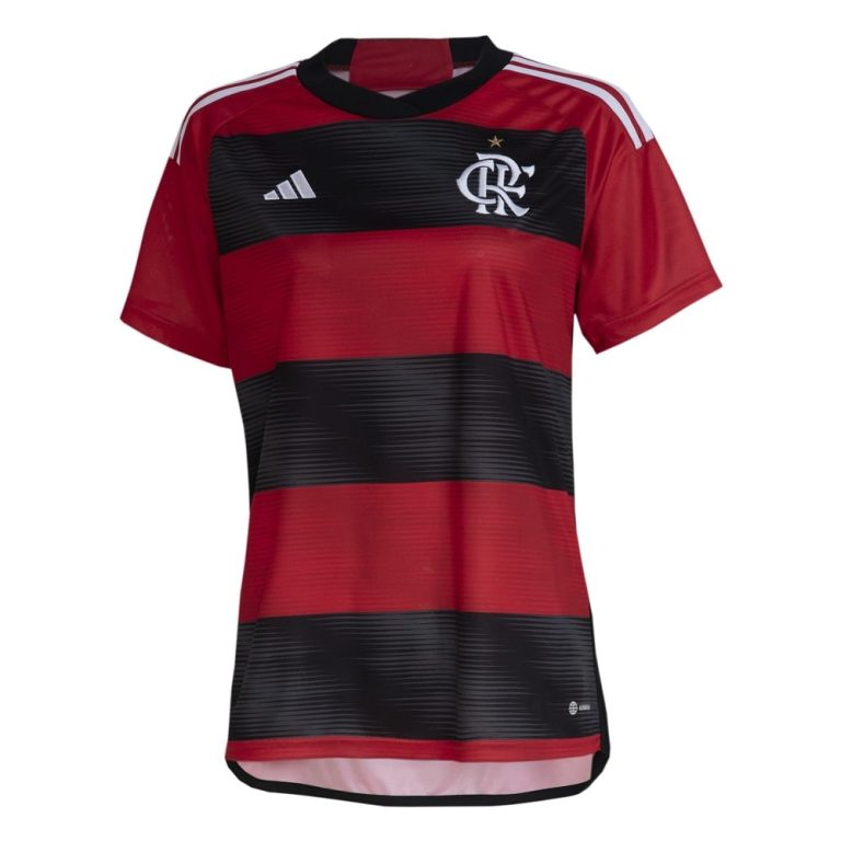 Flamengo Home Shirt 2023 2024 Woman (1)