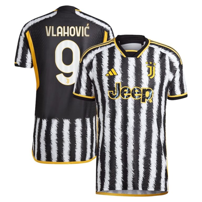 Maillot Juventus Domicile 2023 2024 Vlahovic (1)