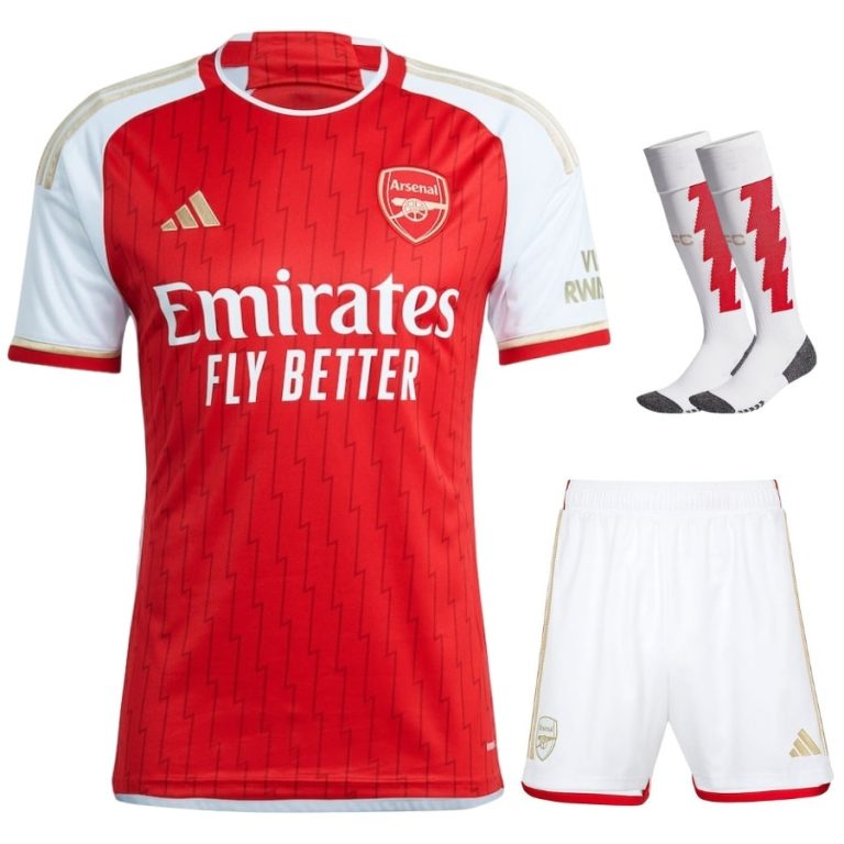 2023 2024 Arsenal Home Child Kit Shirt (1)