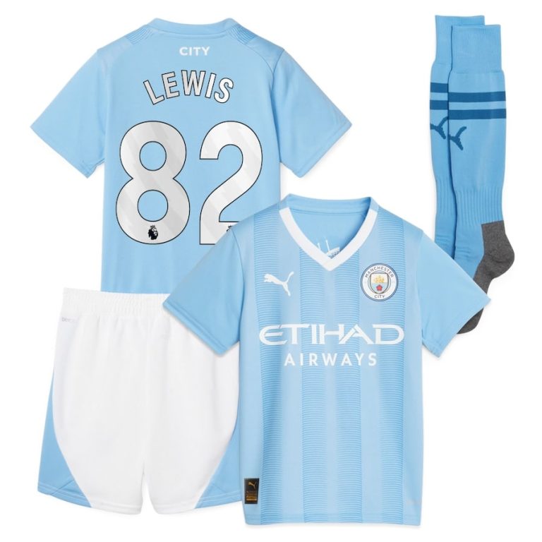 Manchester City Home Shirt 2023 2024 Lewis (1)