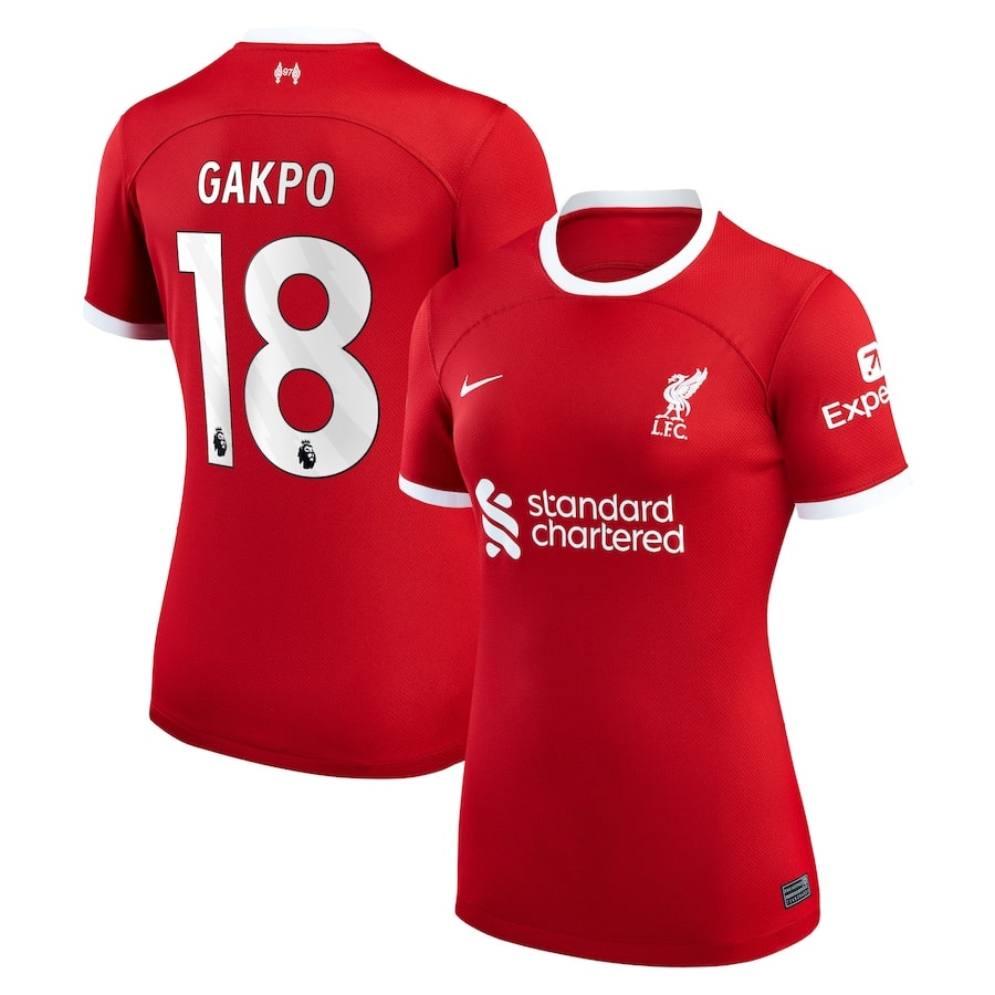 Maillot Liverpool Domicile 2023 2024 femme Gakpo (1)