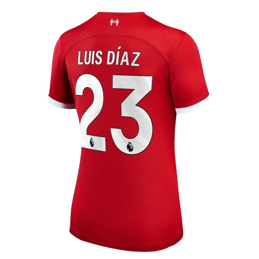 Maillot Liverpool Domicile 2023 2024 femme Luis Diaz (2)