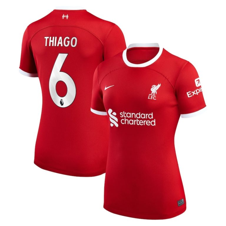 Liverpool Home Shirt 2023 2024 woman Thiago (1)