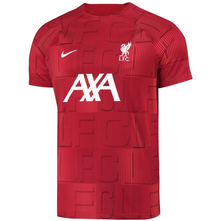 Maillot Liverpool PreMatch 2023 2024 Foot Soccer Pro