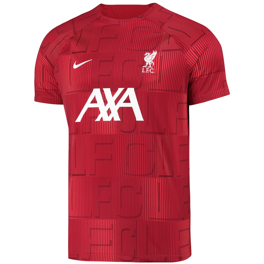 liverpool pre match jersey