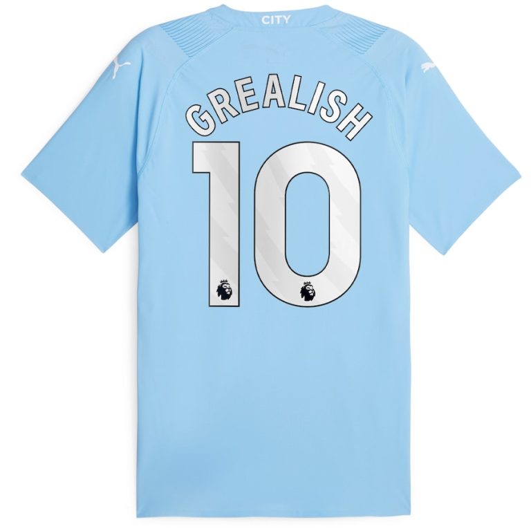 Manchester City Home Shirt 2023 2024 Grealish (2)
