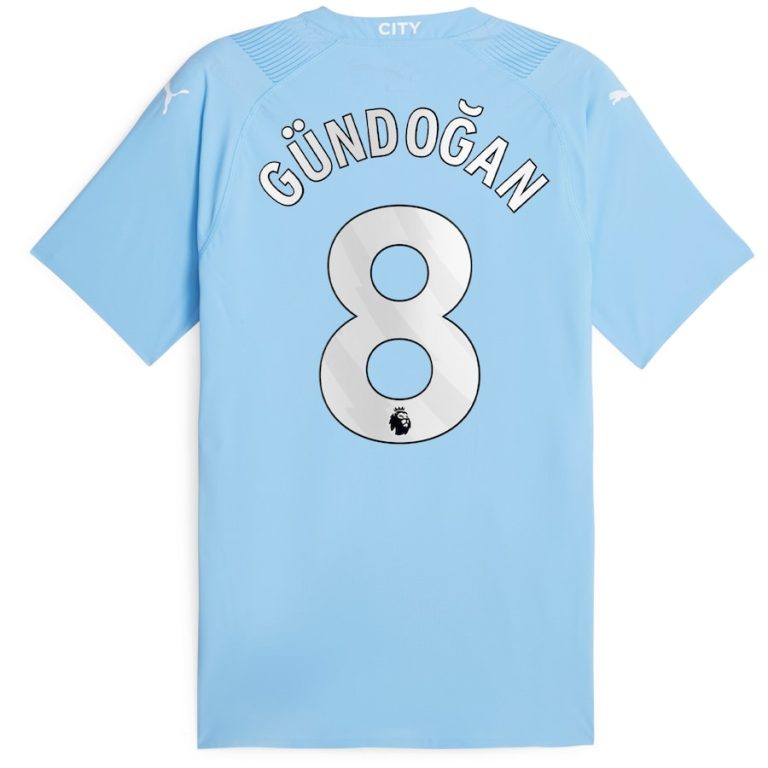 Manchester City Home Shirt 2023 2024 Gundogan (2)