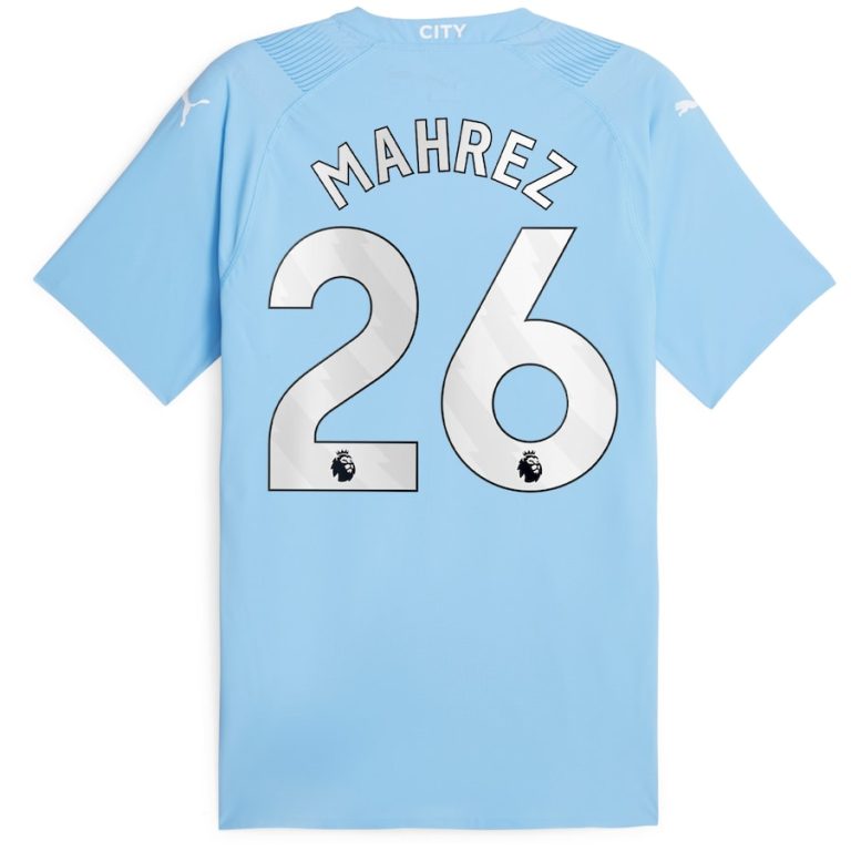 Manchester City Home Shirt 2023 2024 Mahrez (2)