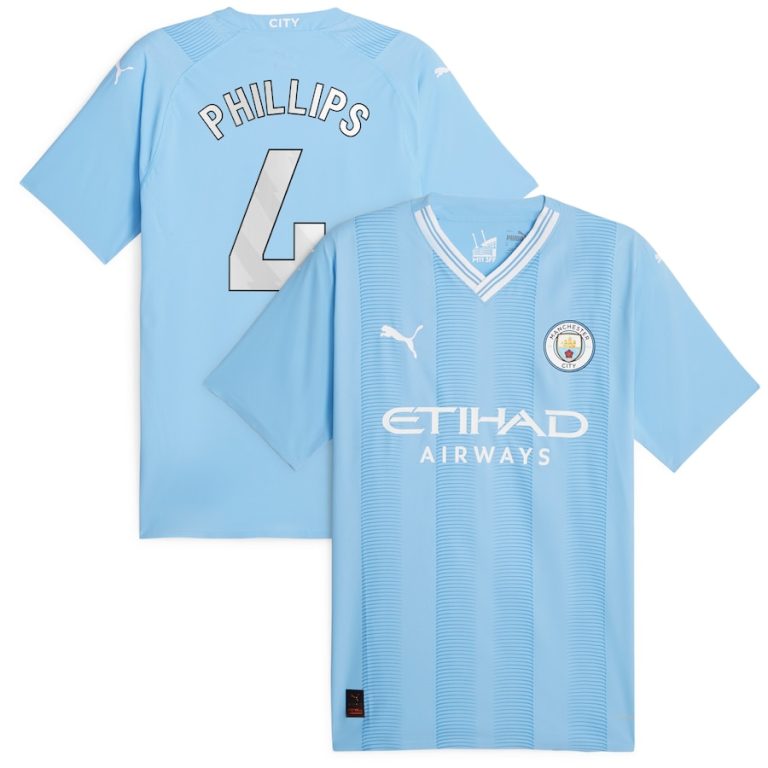 Manchester City Home Shirt 2023 2024 Phillips (1)