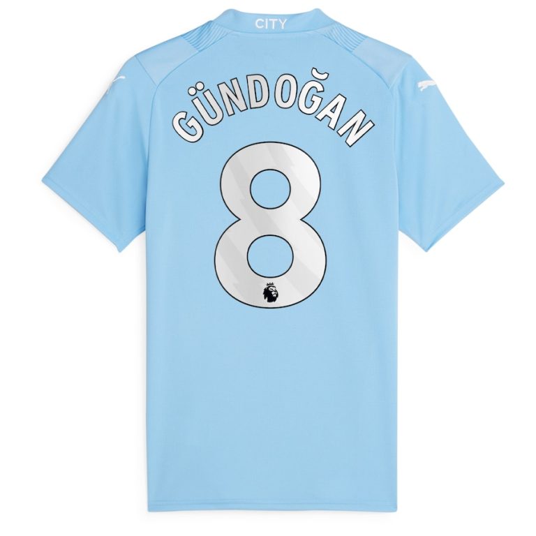 Manchester City Home Shirt 2023 2024 woman Gundogan (2)