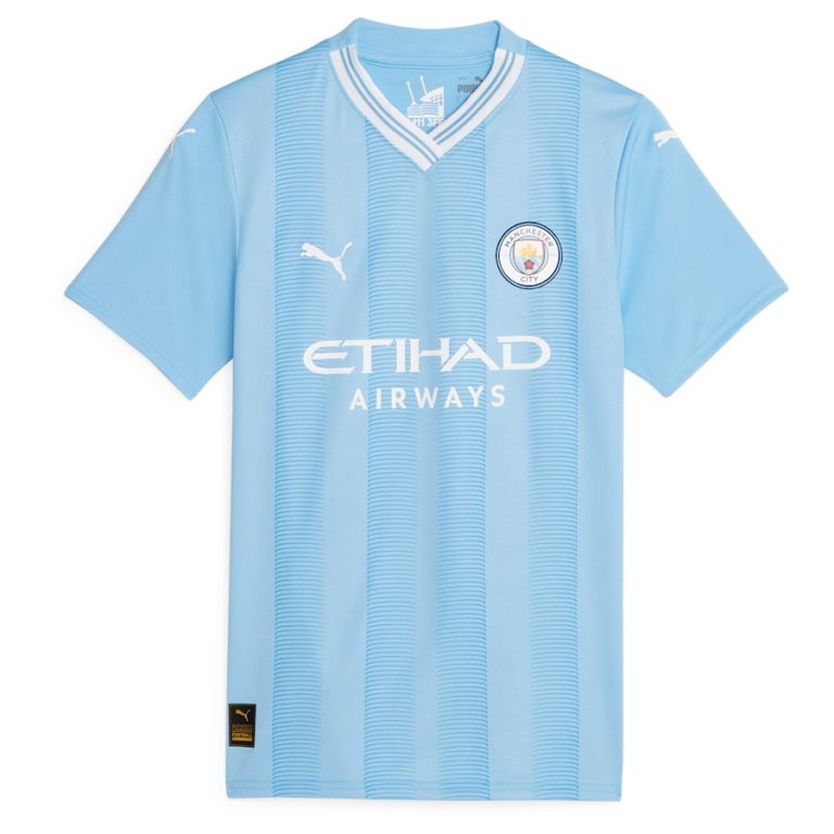 Manchester City Home Shirt 2023 2024 Haaland Woman (3)