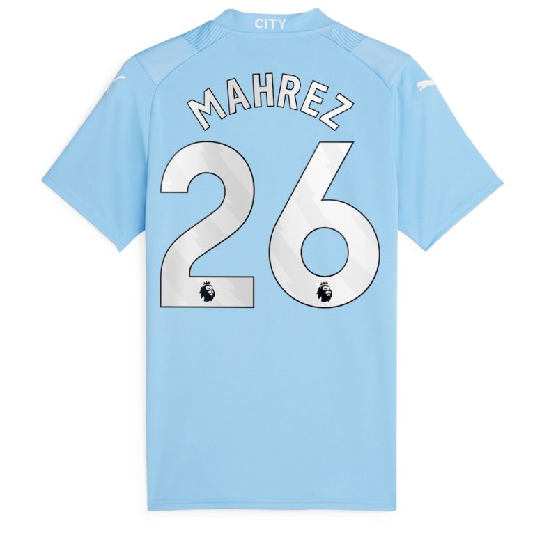 Maillot Manchester City Domicile 2023 2024 femme Mahrez (2)