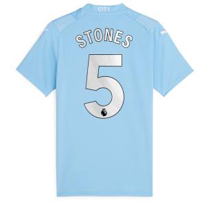 Manchester City Home Jersey 2023 2024 woman Stones (2)