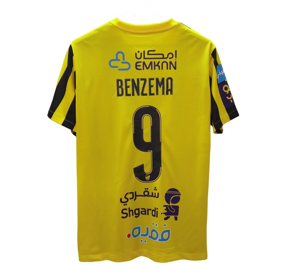 Al Ittihad Home Shirt 2023 2024 Benzema | Foot Soccer Pro