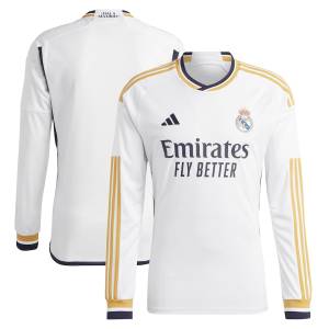 Real Madrid Home Shirt 2023 2024 Long Sleeve (3)