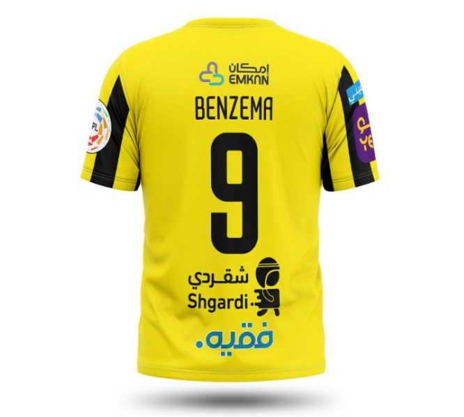 Al Ittihad Benzema 2022 2023 Home Shirt (1)