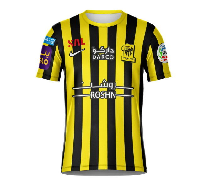 Al Ittihad Benzema 2022 2023 Home Shirt (2)