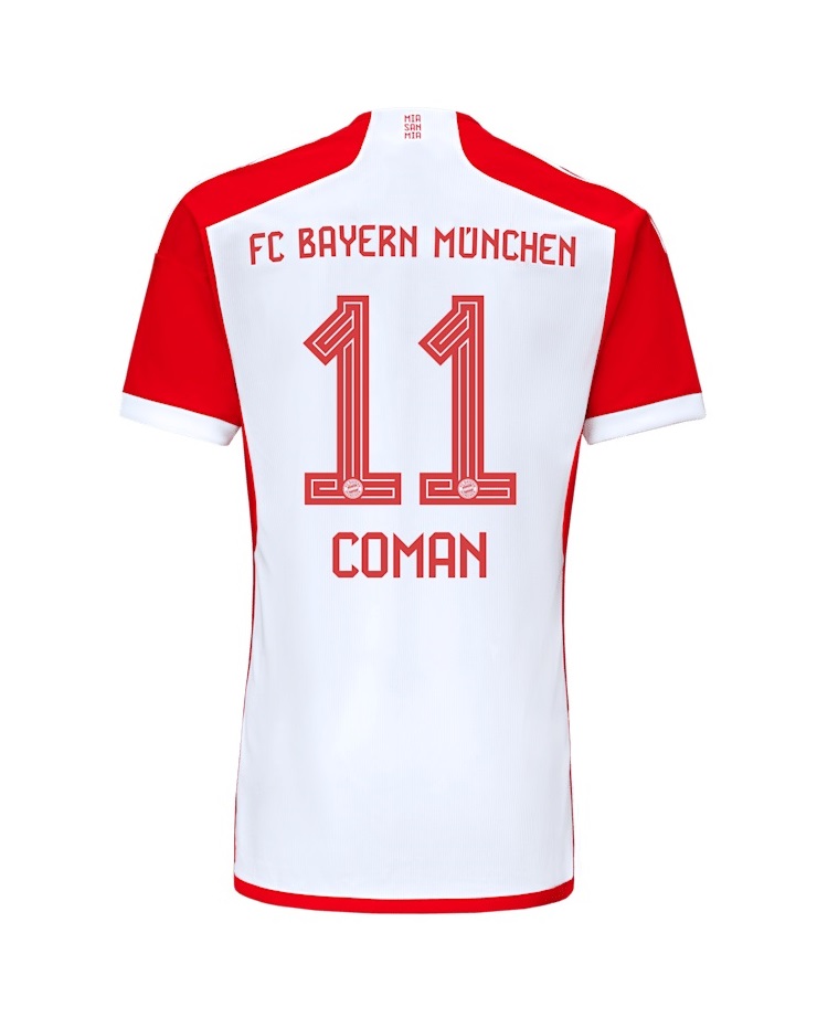 Maillot Bayern Munich Domicile 2023 2024 Coman (1)
