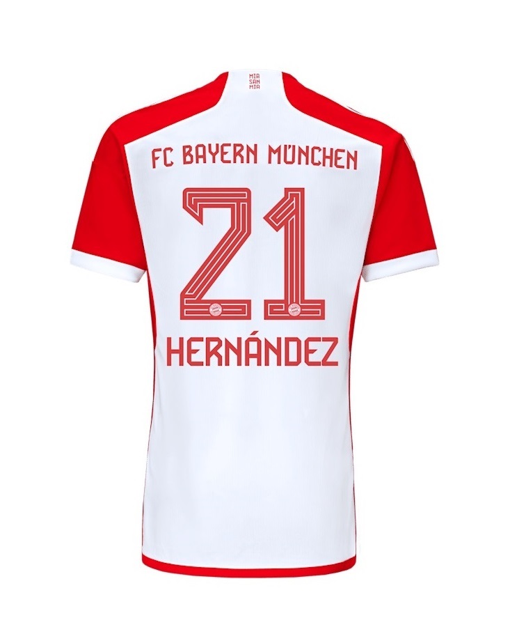 Maillot Bayern Munich Domicile 2023 2024 Hernandez (1)