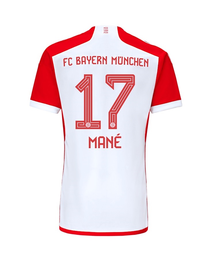 Bayern Munich Home Shirt 2023 2024 Mané (1)