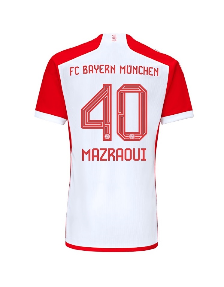 Maillot Bayern Munich Domicile 2023 2024 Mazraoui (1)